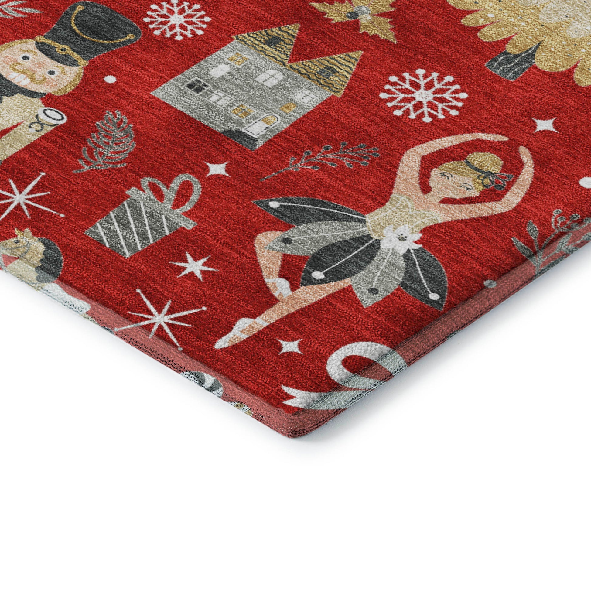 Dalyn Rugs Merry & Bright  Red  Holiday
