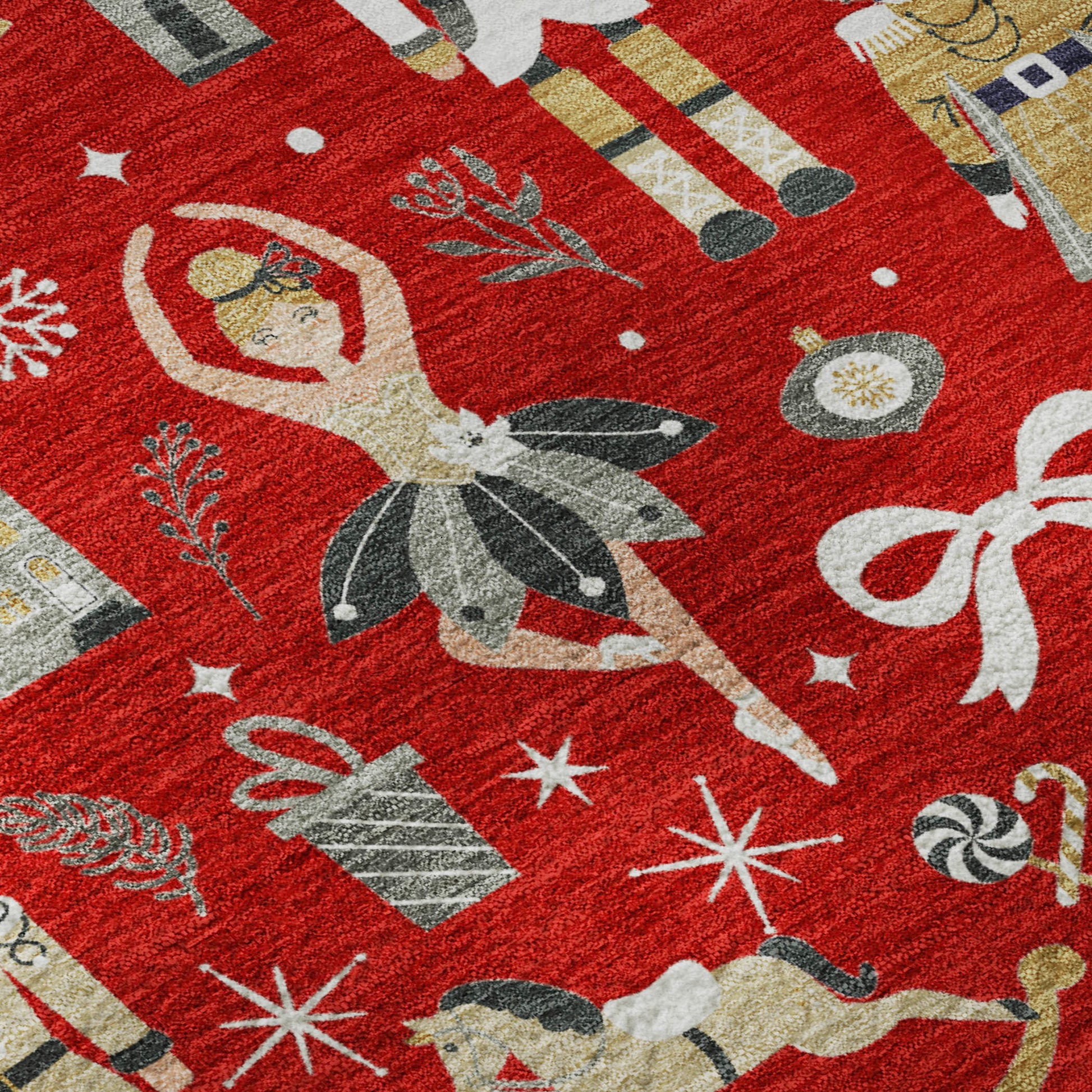 Dalyn Rugs Merry & Bright  Red  Holiday