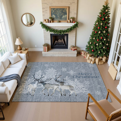 Dalyn Rugs Merry & Bright  Gray  Holiday