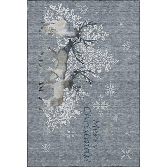 Dalyn Rugs Merry & Bright  Gray  Holiday