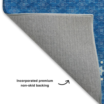 Dalyn Rugs Merry & Bright  Blue  Hanukkah
