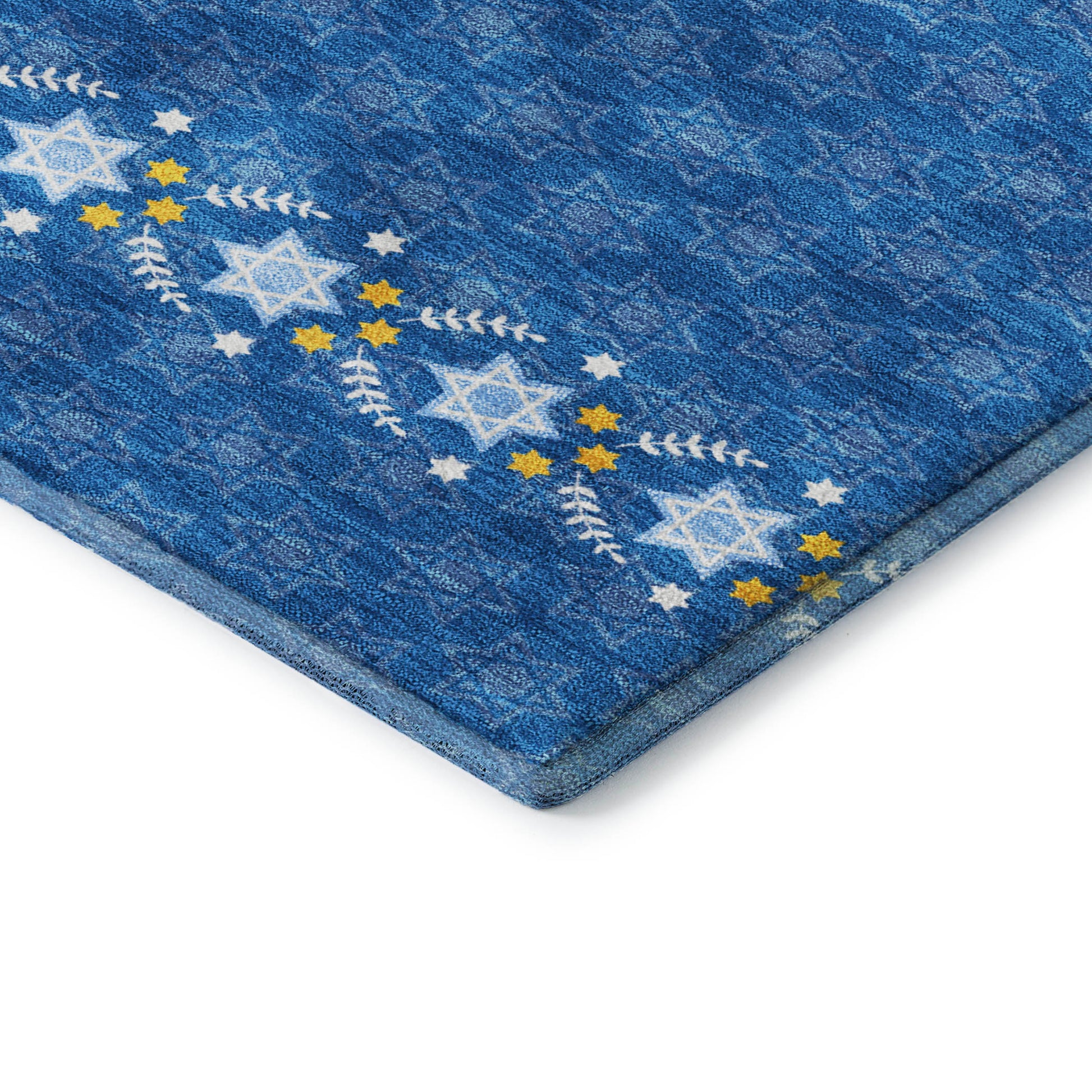 Dalyn Rugs Merry & Bright  Blue  Hanukkah