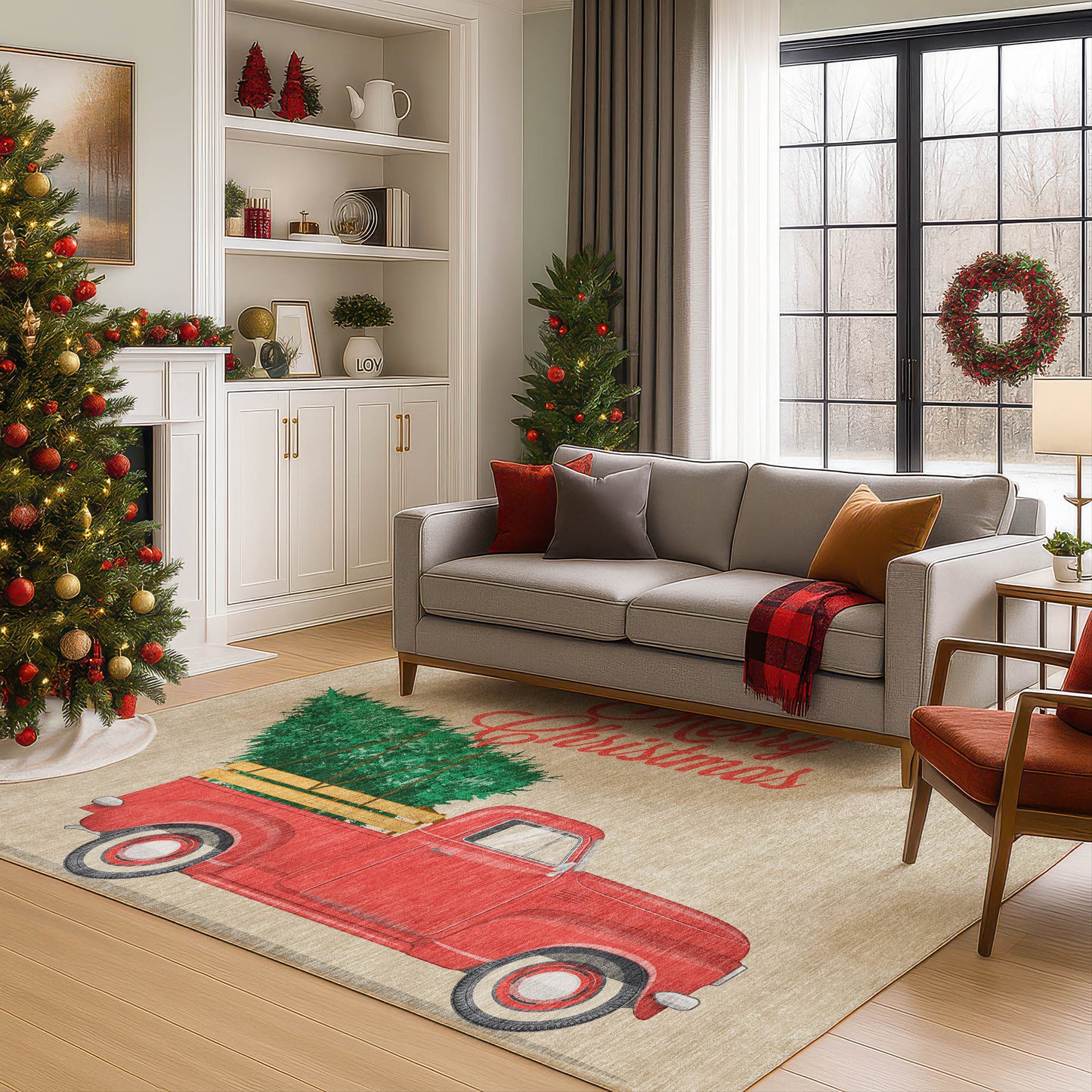 Dalyn Rugs Merry & Bright  Putty  Holiday