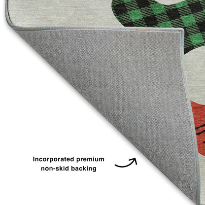 Dalyn Rugs Merry & Bright  Silver  Holiday