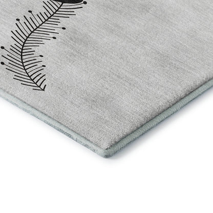 Dalyn Rugs Merry & Bright  Silver  Holiday