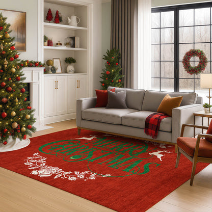 Dalyn Rugs Merry & Bright  Red  Holiday