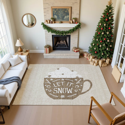 Dalyn Rugs Merry & Bright  Beige  Holiday