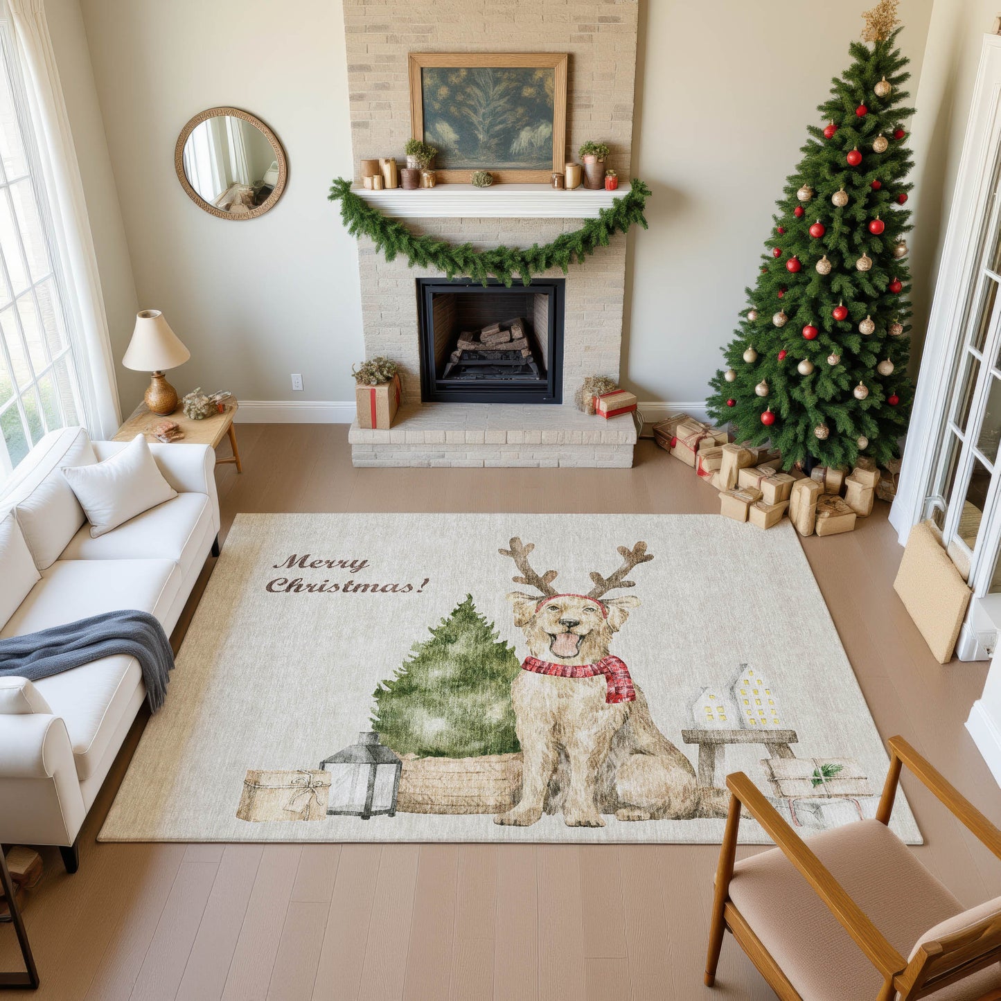 Dalyn Rugs Merry & Bright  Beige  Holiday