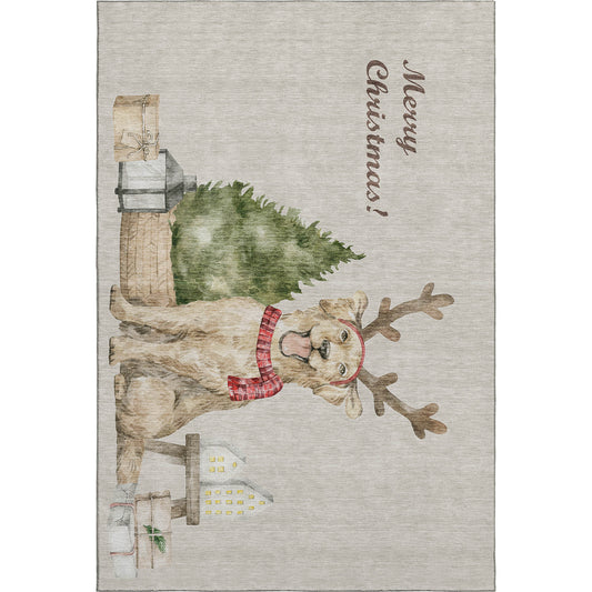 Dalyn Rugs Merry & Bright  Beige  Holiday