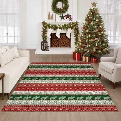 Dalyn Rugs Merry & Bright  Red  Holiday