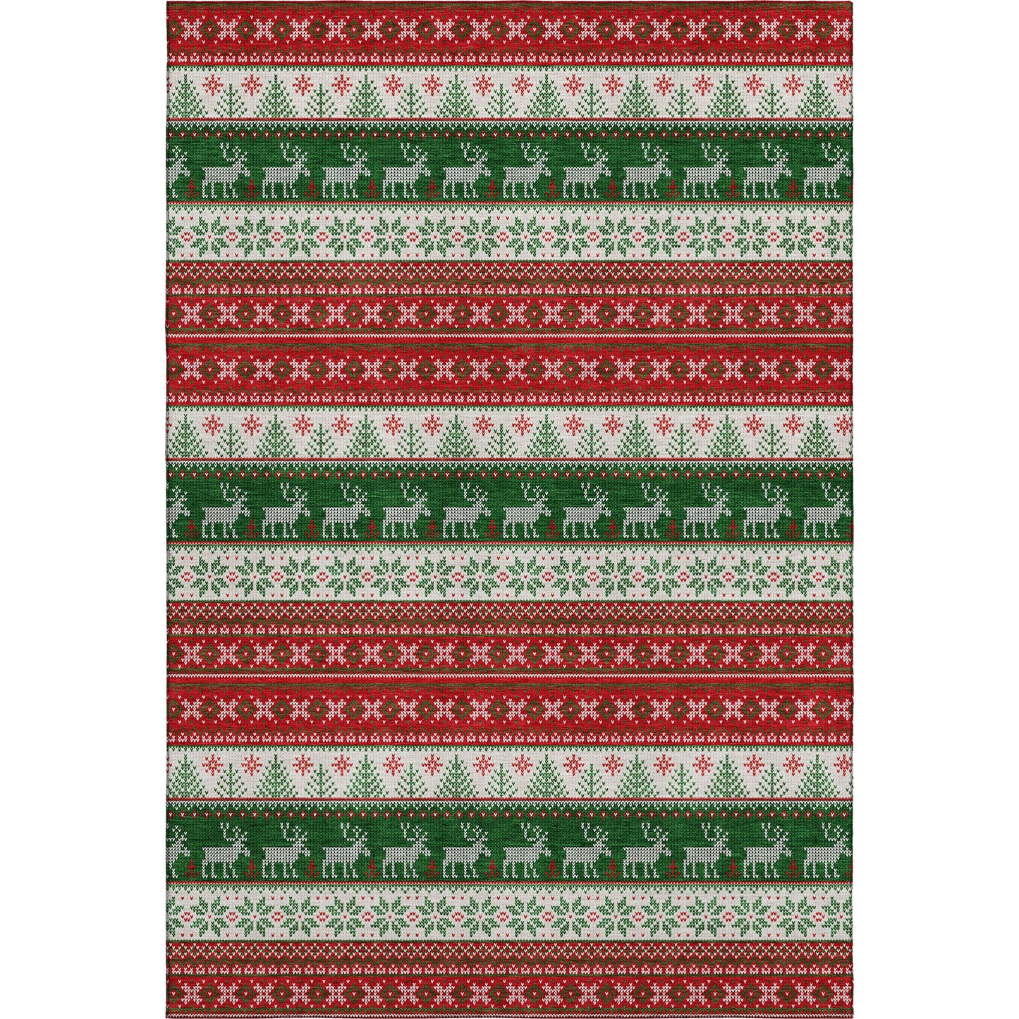 Dalyn Rugs Merry & Bright  Red  Holiday