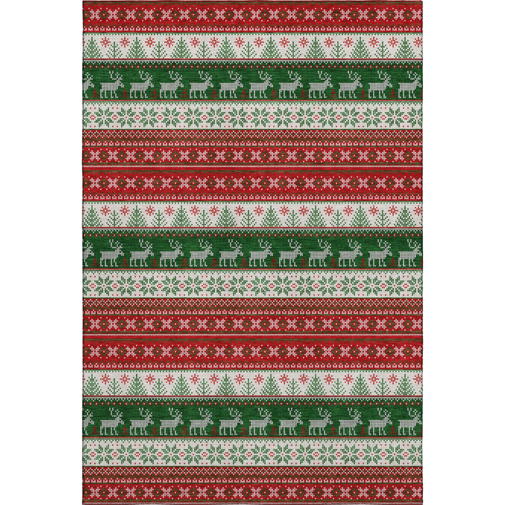 Dalyn Rugs Merry & Bright  Red  Holiday