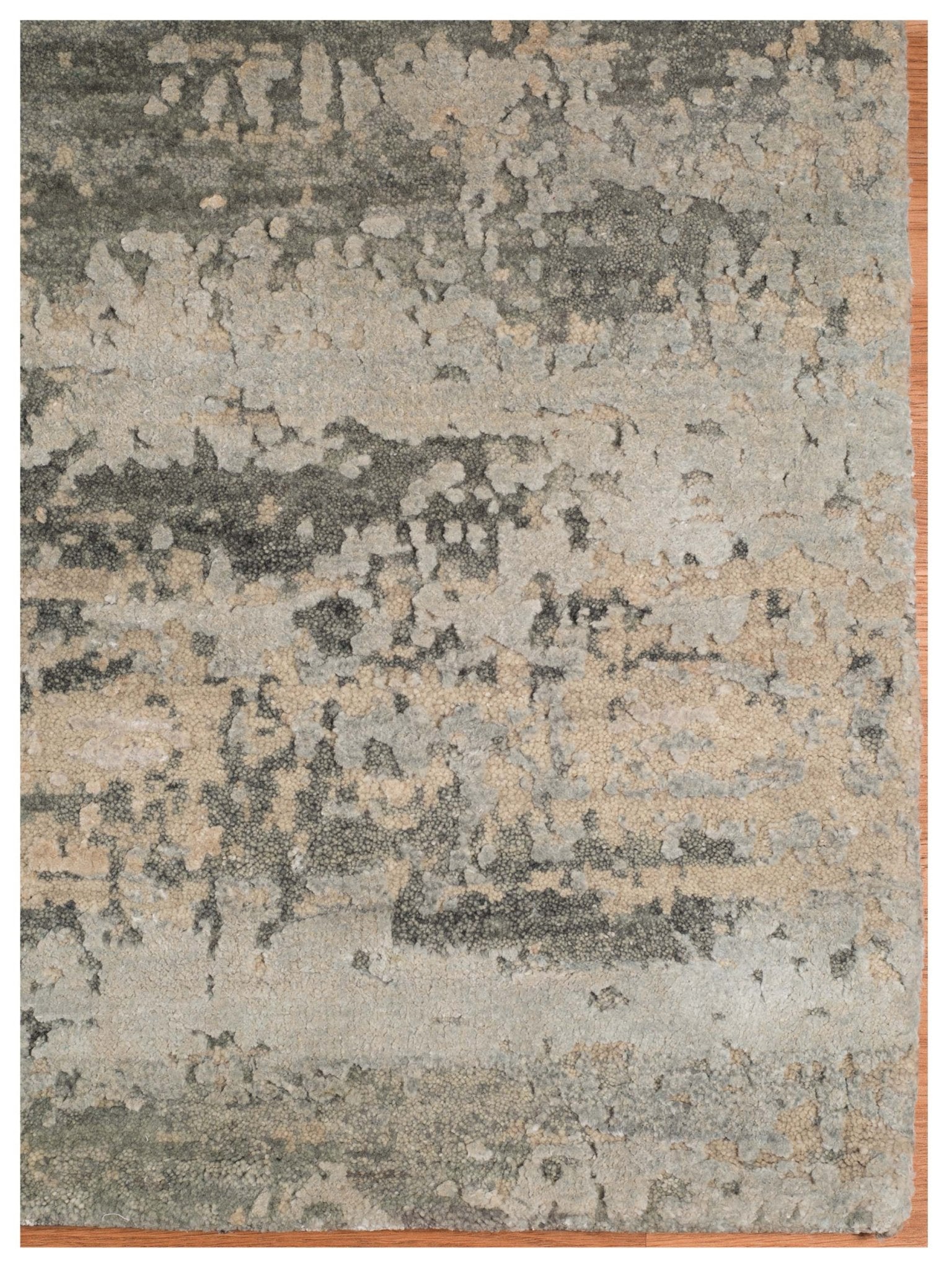 Limited MORWELL MO - 412 STONE BLUE Transitional Knotted Rug - Rugs - Limited - Atlanta Designer Rugs