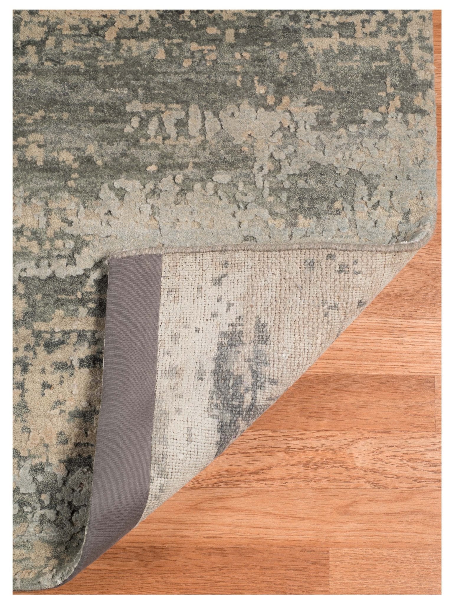 Limited MORWELL MO - 412 STONE BLUE Transitional Knotted Rug - Rugs - Limited - Atlanta Designer Rugs