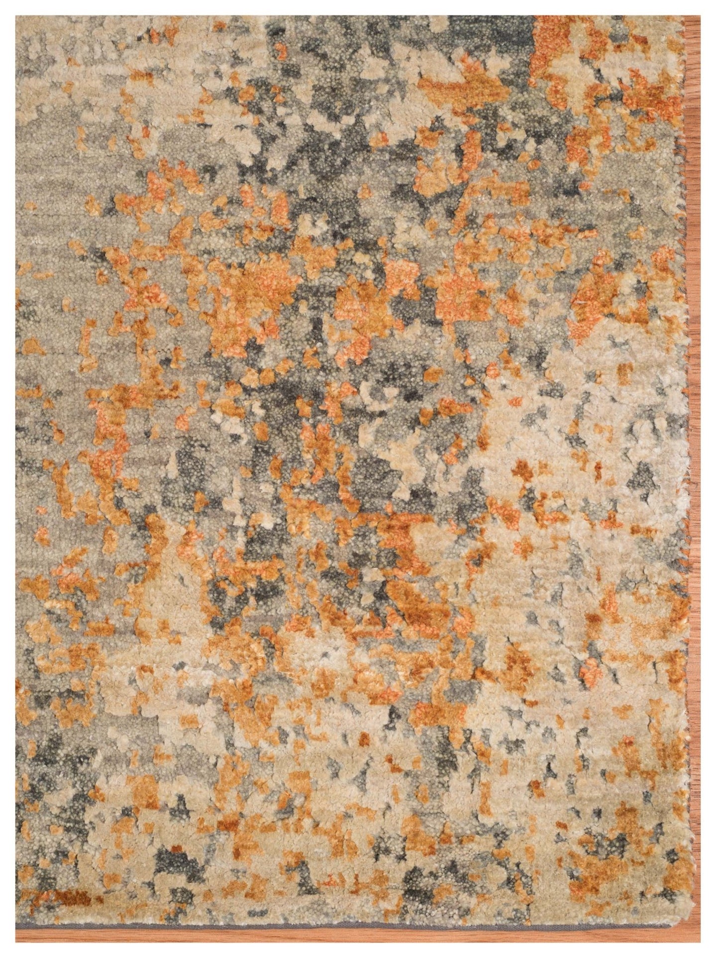 Limited MORWELL MO - 414 ORANGE Transitional Knotted Rug - Rugs - Limited - Atlanta Designer Rugs