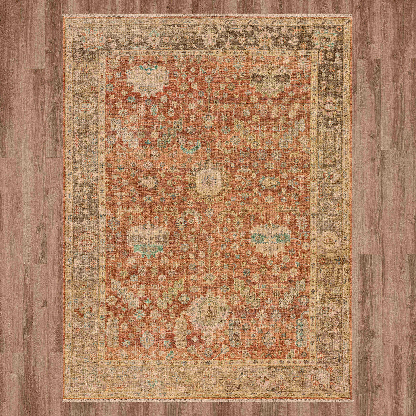 Karastan Sundar  Rust  Traditional