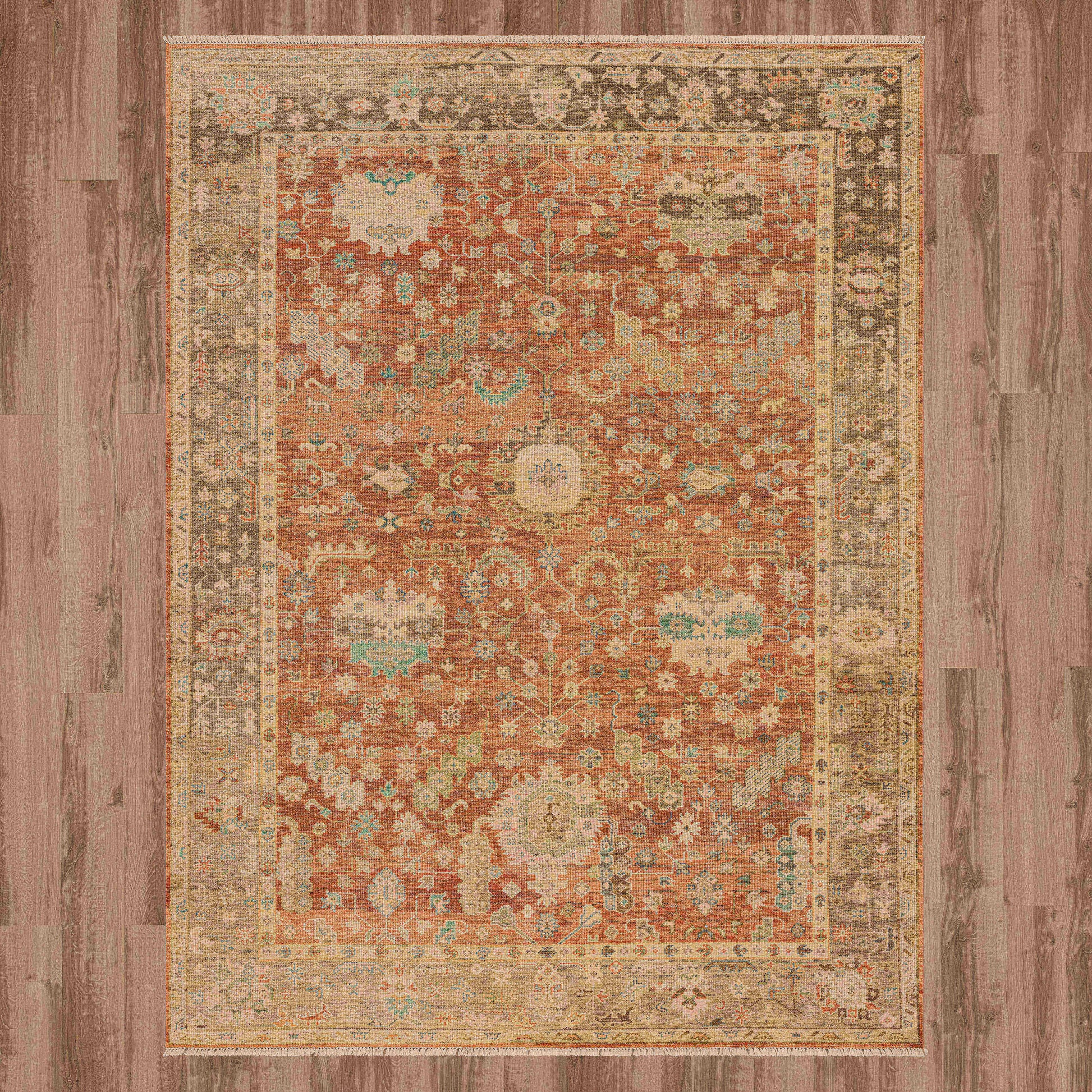 Karastan Sundar  Rust  Traditional