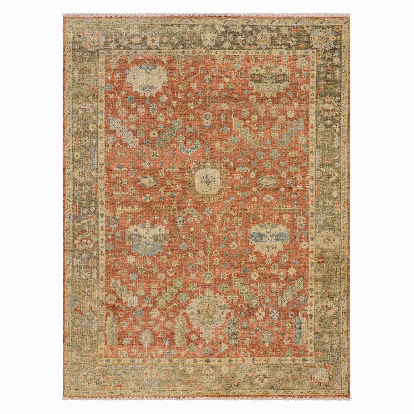 Karastan Sundar  Rust  Traditional