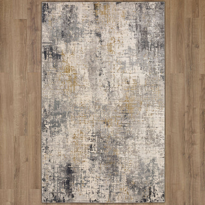Karastan Tryst  Grey  Modern/Contemporary