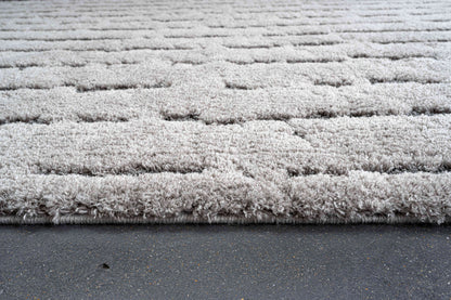 Dynamic Rugs Masai 14001 Grey Modern Machine-Made Rug