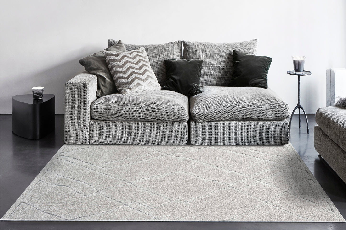 Dynamic Rugs Masai 14005 Beige Modern Machine-Made Rug