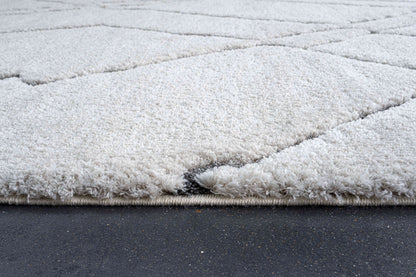 Dynamic Rugs Masai 14005 Ivory Modern Machine-Made Rug