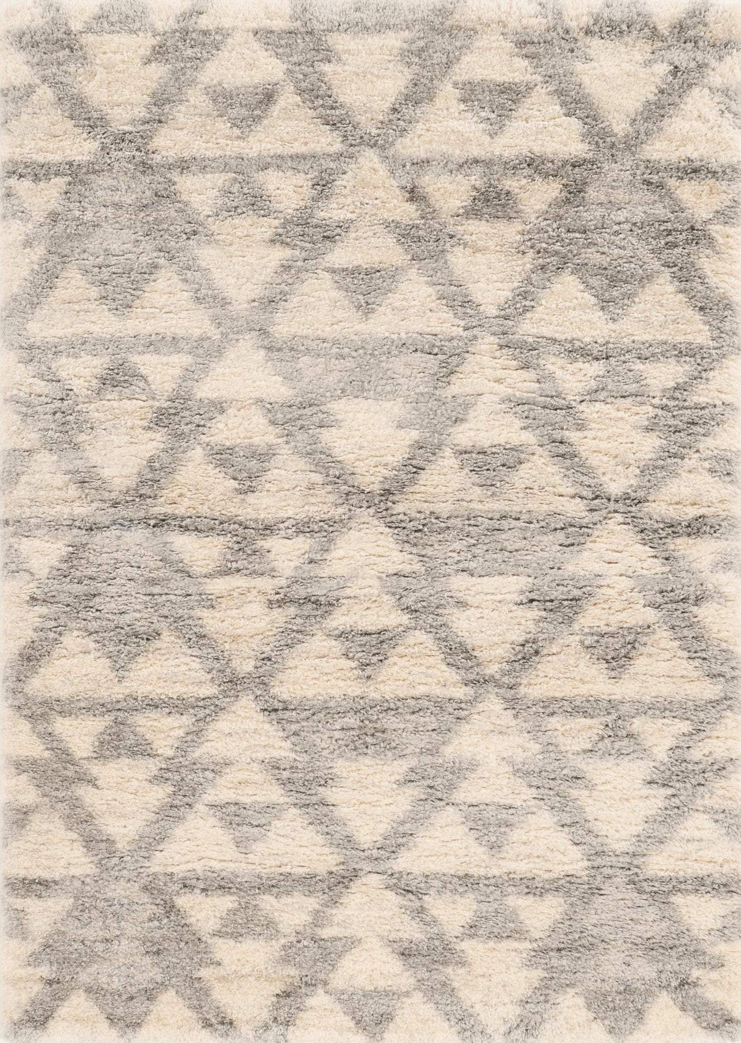 Kas Merino 6701 Ivory Grey Casual Machine Woven Rug