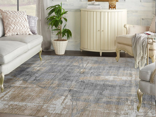 Contemporary handmade rugs with luxurious wool, featuring abstract designs in fashion colors, ideal for modern rooms