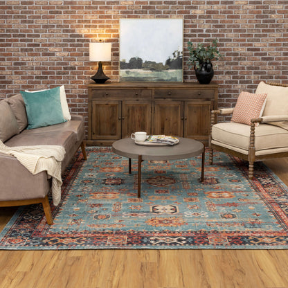 Karastan Zula  Aquamarine  