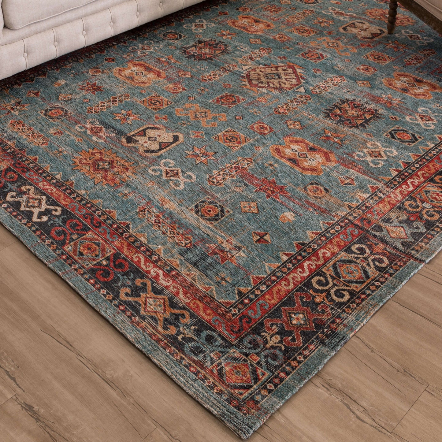 Karastan Zula  Aquamarine  