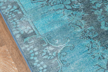 Momeni Afshar AFS-9 Blue Traditional Machine Made Rug