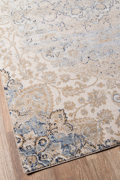 Momeni Amelia AM-01 Beige Traditional Machine Made Rug