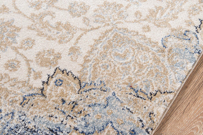 Momeni Amelia AM-01 Beige Traditional Machine Made Rug