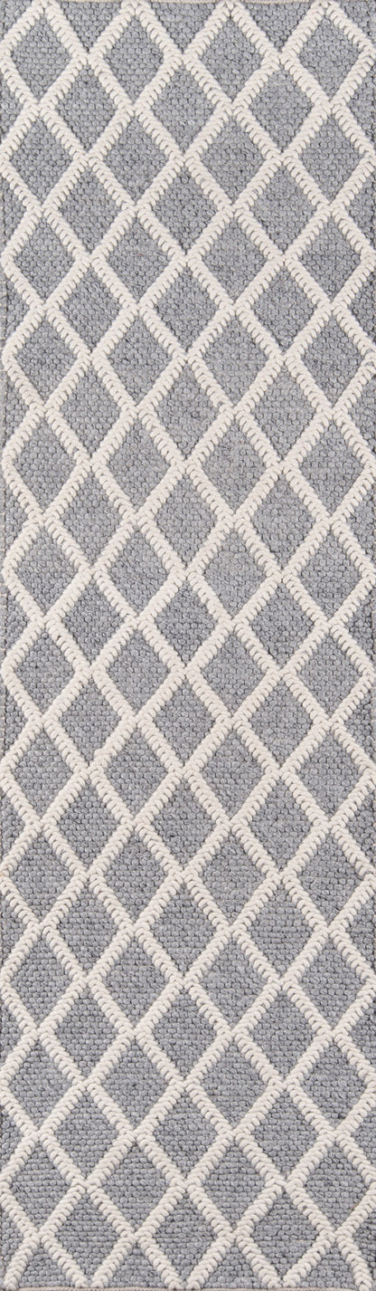 Momeni Andes AND-7 Grey Contemporary Hand Woven Rug