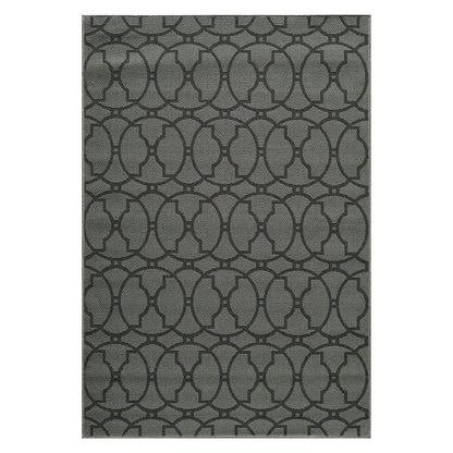 Momeni Baja BAJ11 Charcoal Contemporary Machine Made Rug