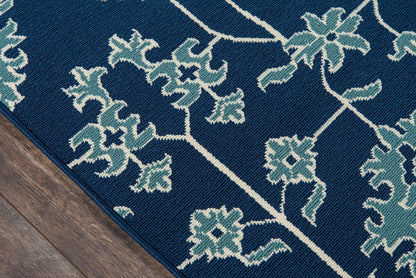Momeni Baja BAJ23 Blue Traditional Machine Made Rug