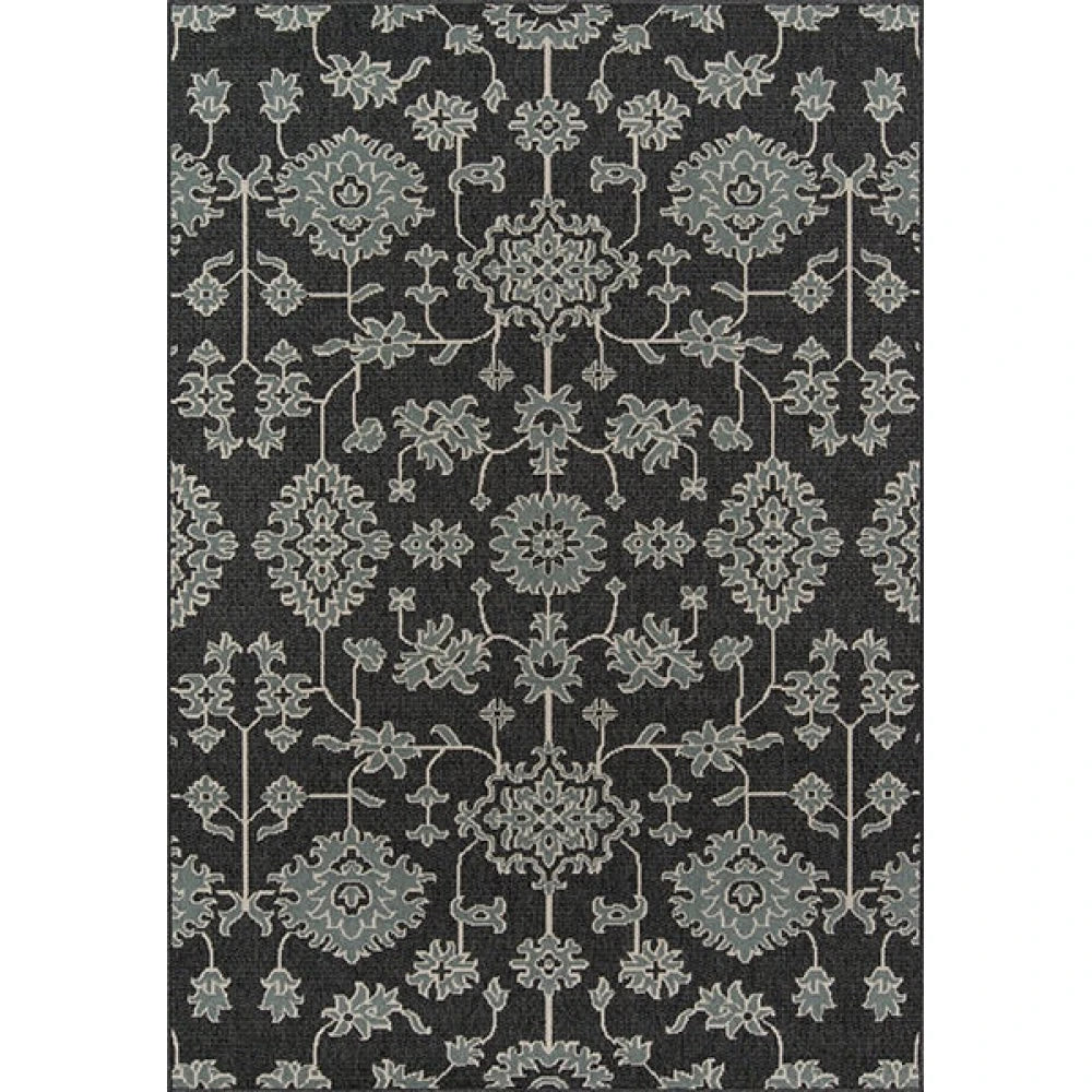 Momeni Baja BAJ23 Charcoal Traditional Machine Made Rug