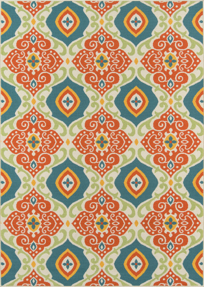 Momeni Baja BAJ26 Multi Contemporary Machine Made Rug