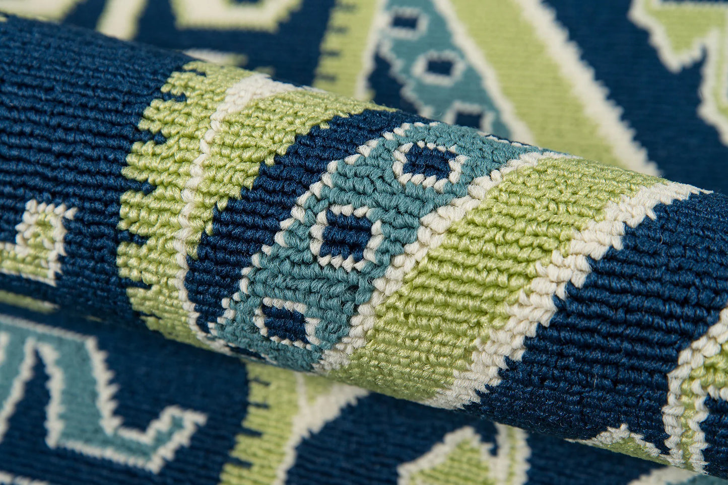 Momeni Baja BAJ31 Green Contemporary Machine Made Rug