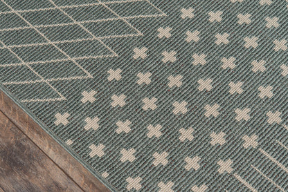 Momeni Baja BAJ32 Sage Contemporary Machine Made Rug