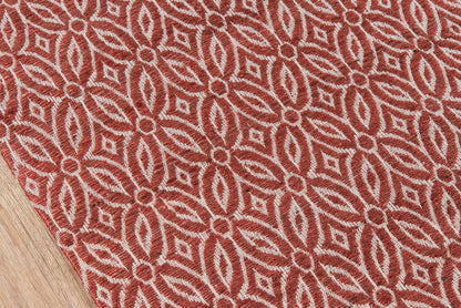 Momeni Bengal BEN-5 Red Transitional Hand Woven Rug