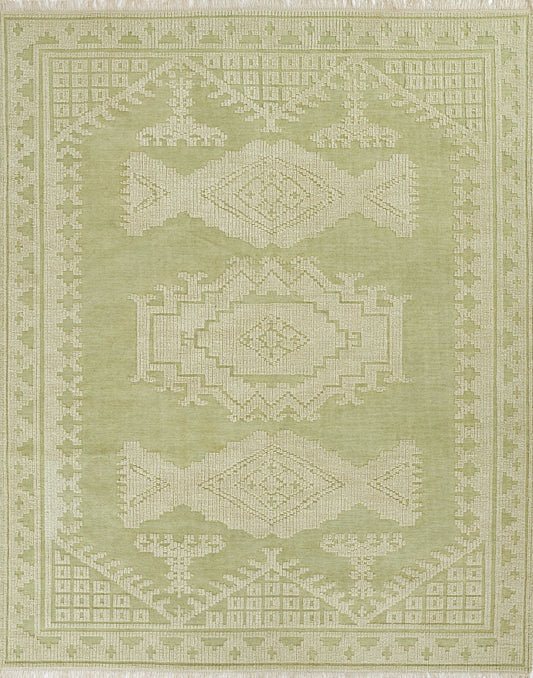 Momeni Bristol BRS10 Green  Hand Woven Rug