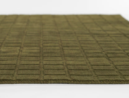Momeni Contour CON-1 Green Contemporary Hand Woven Rug