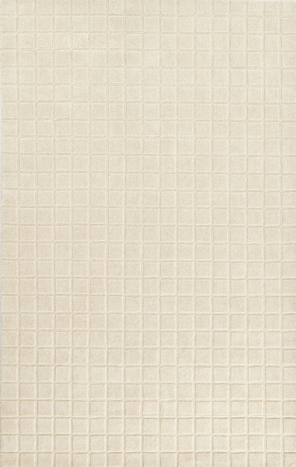 Momeni Contour CON-1 Ivory Contemporary Hand Woven Rug