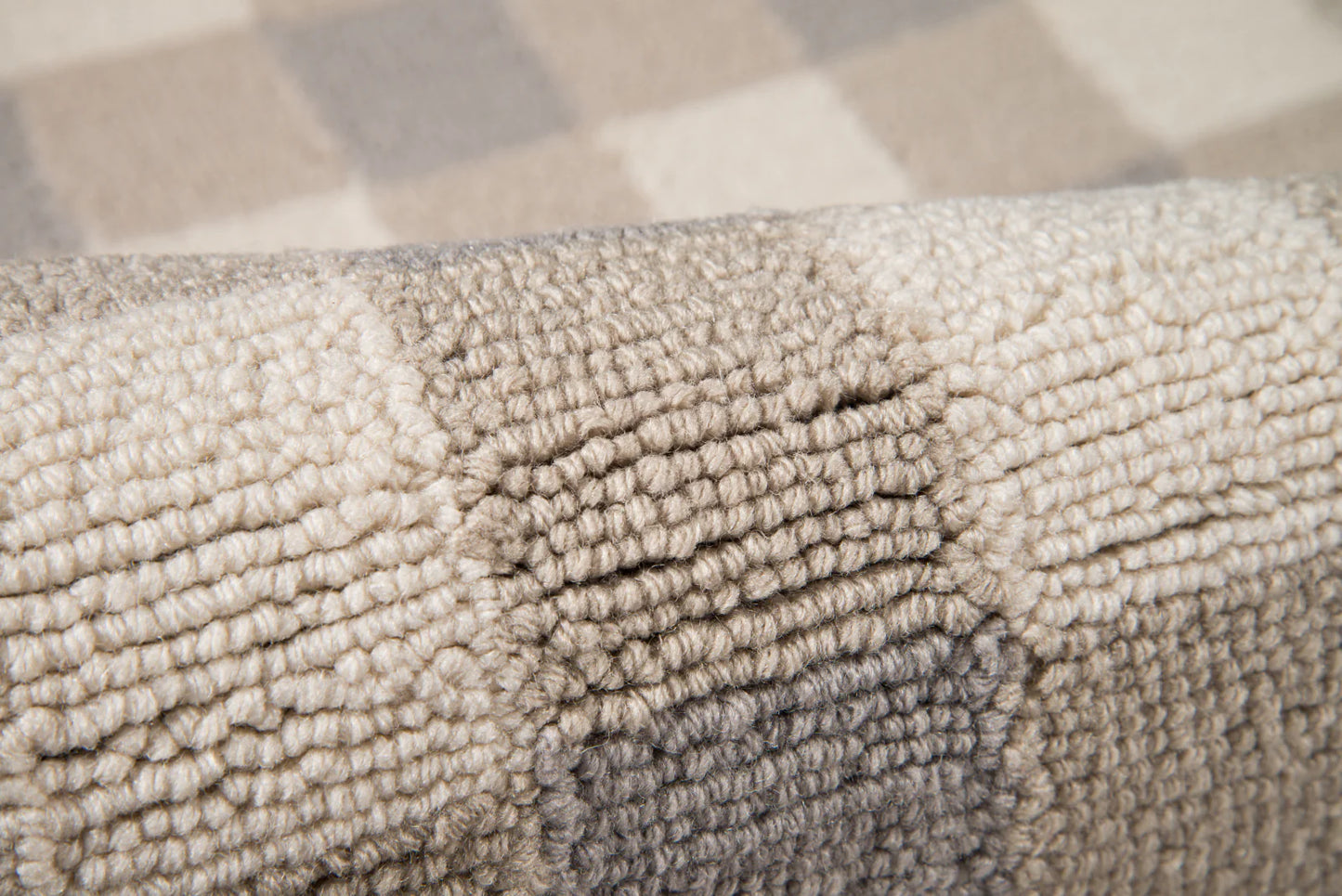 Momeni Geo India GEI31 Grey Contemporary Hand Made Rug