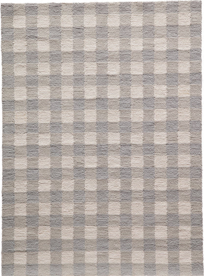 Momeni Geo India GEI31 Grey Contemporary Hand Made Rug