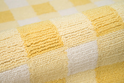 Momeni Geo India GEI31 Yellow Contemporary Hand Made Rug