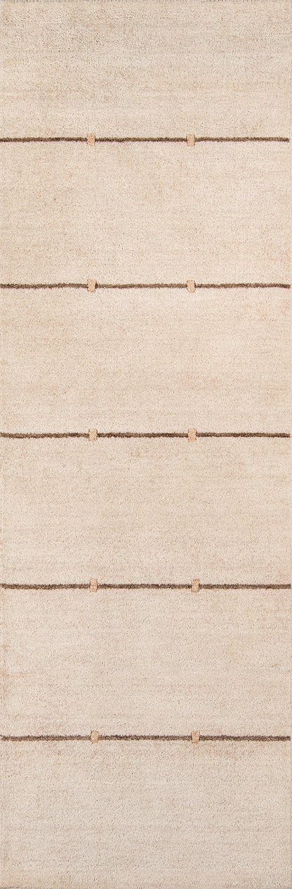 Momeni Gramercy GM-03 Sand Contemporary Hand Loomed Rug