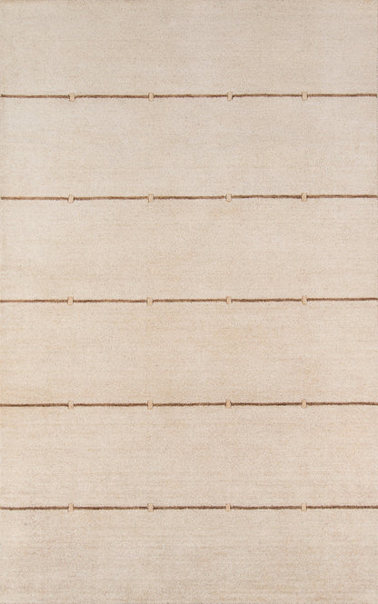 Momeni Gramercy GM-03 Sand Contemporary Hand Loomed Rug