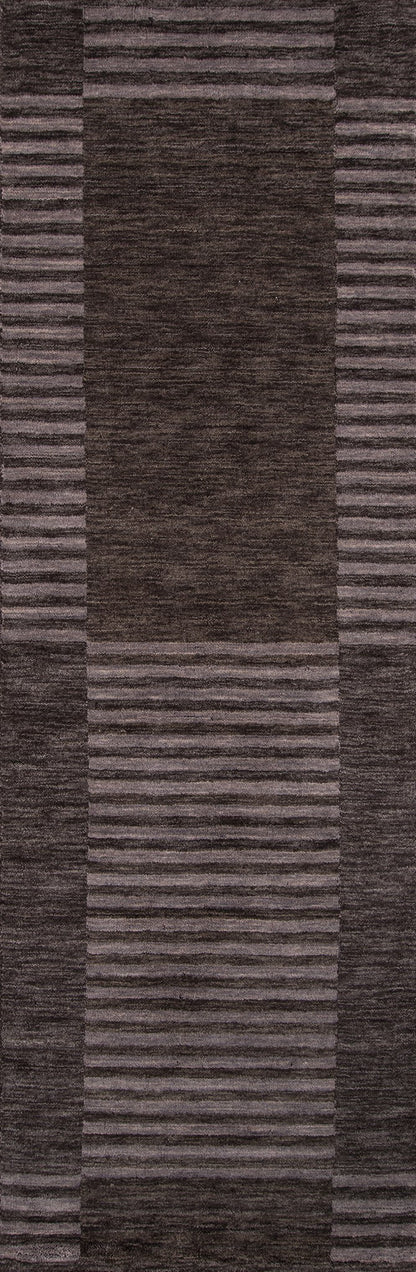 Momeni Gramercy GM-07 Carbon Contemporary Hand Loomed Rug
